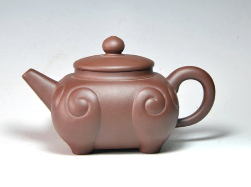 石燕紫砂壶 四方如意 