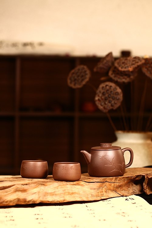 汪华艳紫砂壶 清风 