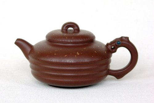 夏俊伟紫砂壶 龙潜金泉 