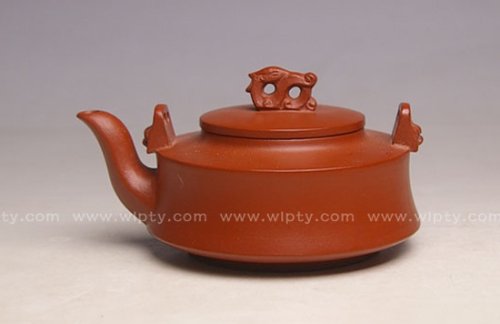 王兰萍紫砂壶 提梁祥荣 