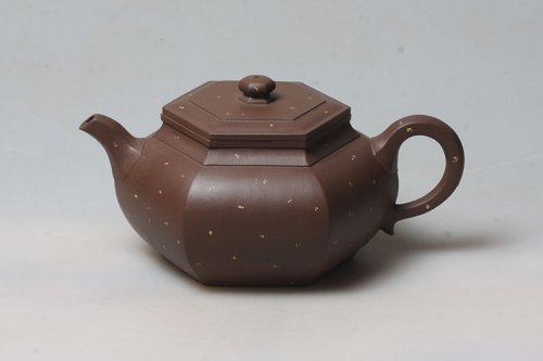 蒋丹凤紫砂壶 大彬六方 