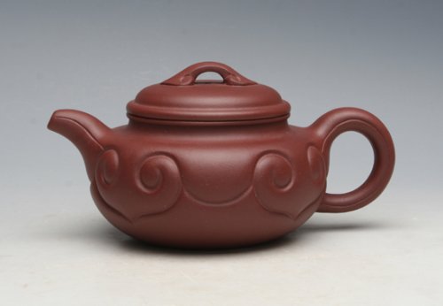 陈红英紫砂壶 仿古如意 