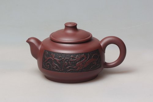 吴国芬紫砂壶 墨宝 