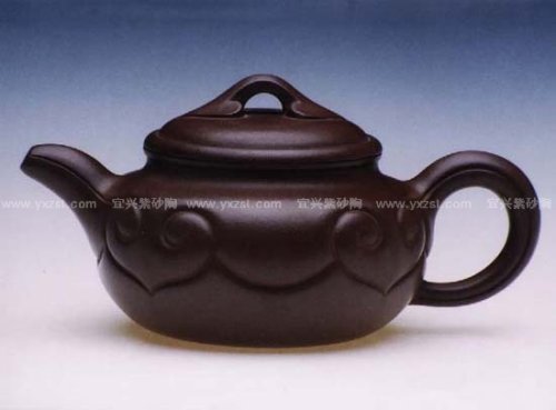 沈小平紫砂壶 仿古如意壶 