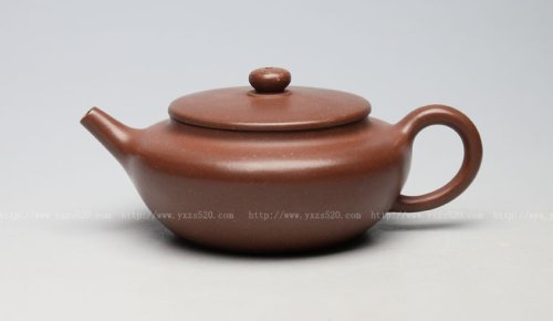 吴建平紫砂壶 《平盖直流》 