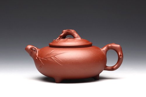 蒋飞龙紫砂壶 岁寒三友 