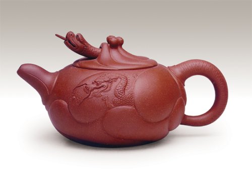 郭超刚紫砂壶 鱼化龙 