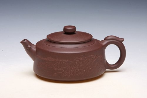 韦伟紫砂壶 玉龙禅钟 