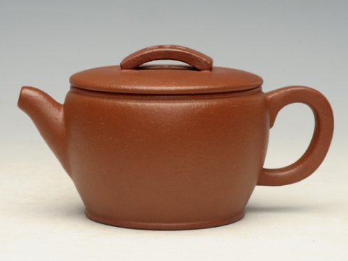 蒋彩萍紫砂壶 汉瓦 泥料：梨皮朱泥 150cc 