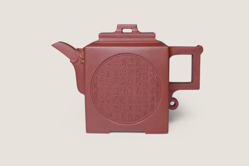 顾绍培紫砂壶 天地方圆 