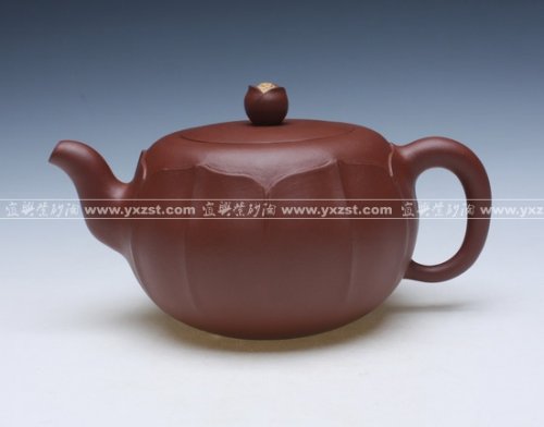 罗顺娣紫砂壶 荷花 