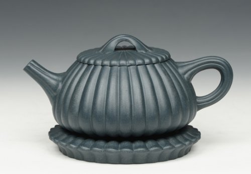 孙航春紫砂壶 锦囊石瓢 