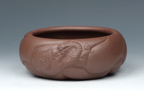 周小华紫砂壶 游龙水洗 