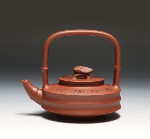 鲍燕萍紫砂壶 知足常乐 