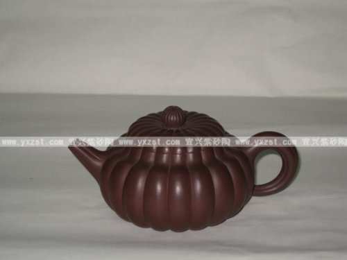 顾治培紫砂壶 囊瓜壶 
