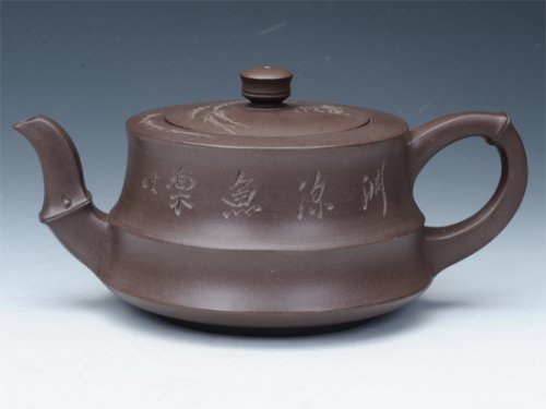 周亚萍紫砂壶 屈竹 