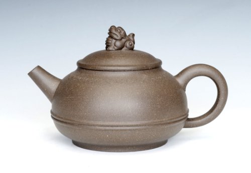 周忠兴紫砂壶 祥狮 