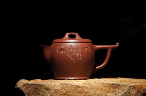 孙立强紫砂壶 褔鼓飞扬 