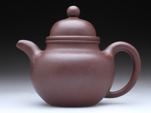 范文云紫砂壶 掇球 