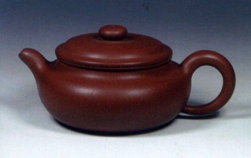 吴立新紫砂壶 扁灯 