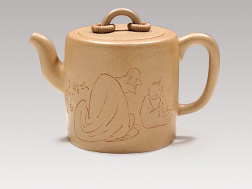 朱建明紫砂壶 双圈 