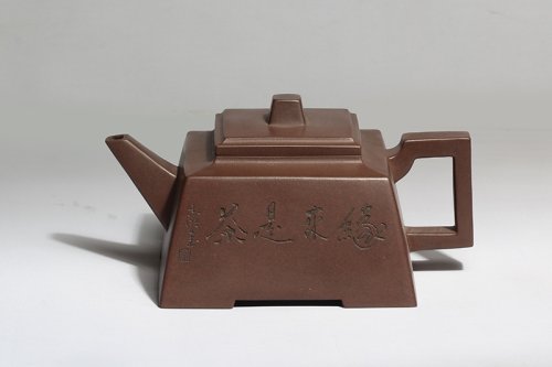 毛顺洪紫砂壶 大彬六方 