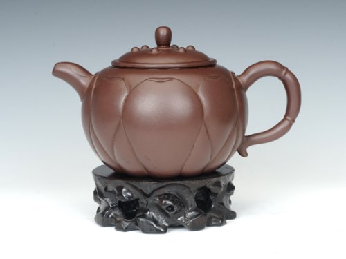 徐俊紫砂壶 荷花莲子 