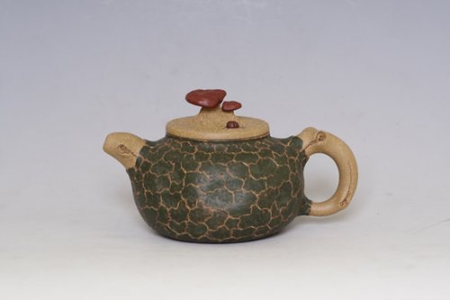 鲍国新紫砂壶 双色供春 