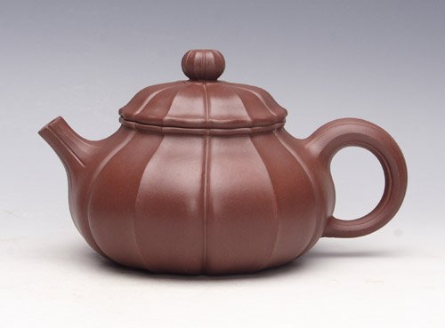 何其仙紫砂壶 雅姿菱花(全手工 