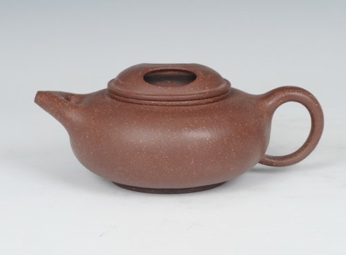 朱陶军紫砂壶 金牛 