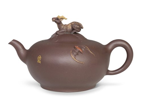张宏紫砂壶 福禄寿 