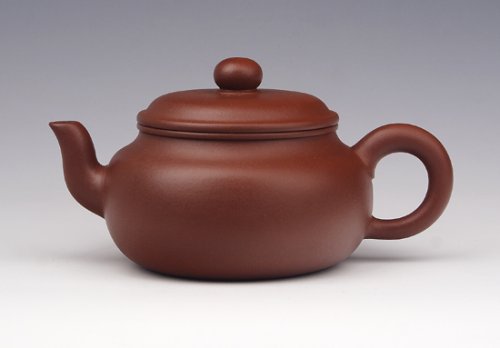 范双元紫砂壶 大亨鼓容量：450cc 