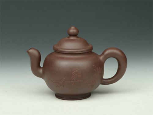 余丝雯紫砂壶 轮珠壶 