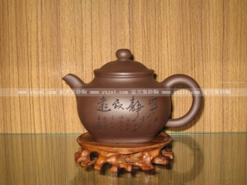 姜建荣紫砂壶 润方 