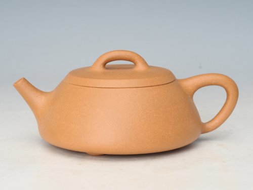 王香勤紫砂壶 石瓢（黄金段） 