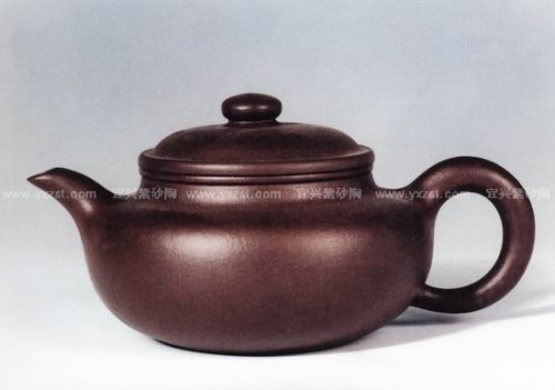 储立之紫砂壶 扁德壶 