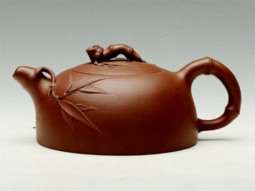 朱大伟紫砂壶 竹节半月1 