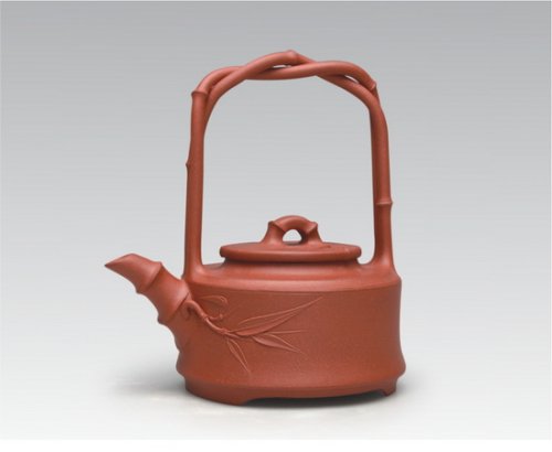 邵伟民紫砂壶 竹提 