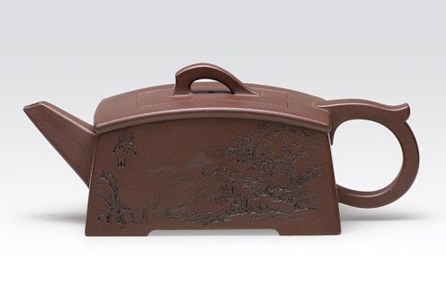 蒋亚萍紫砂壶 风韵2007年获手工制陶技能大赛三等奖 