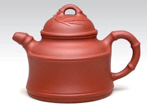严志军紫砂壶 小竹鼎  泥料：原矿清水泥  容量：180CC 