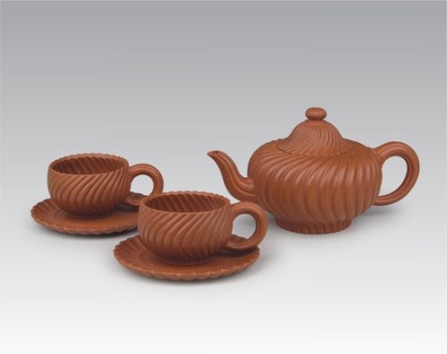 何其仙紫砂壶 瓢菊茶具 