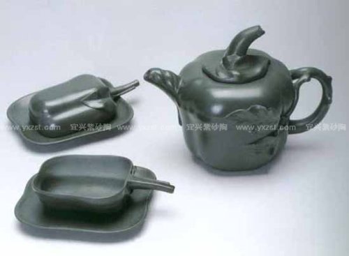 倪顺生紫砂壶 甜椒茶具 