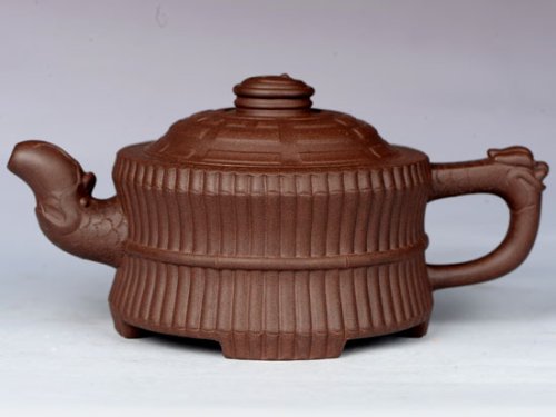 张丽妹紫砂壶 龙头一捆竹 