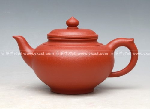 冯文娟紫砂壶 笑樱朱泥380cc 