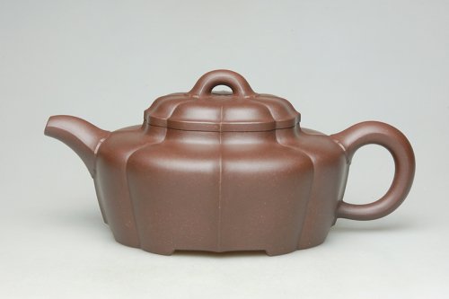 陆君紫砂壶 清香美玉壶 