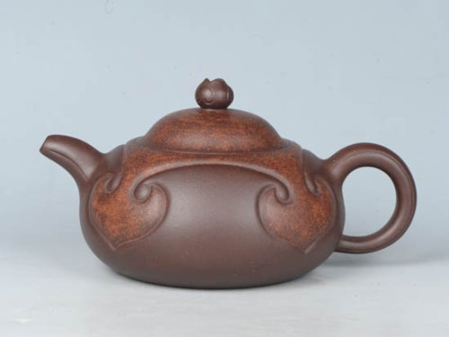 周庚大紫砂壶 事事如意 