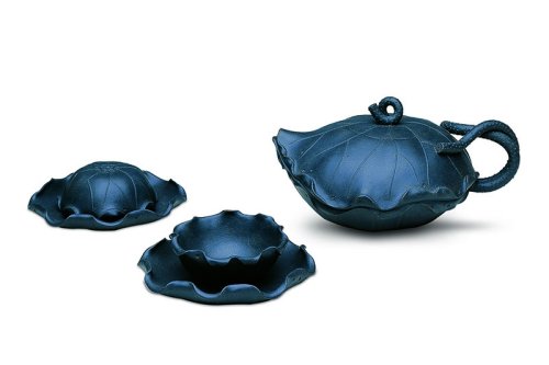 张振中紫砂壶 和合 