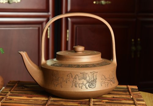 罗燕妮紫砂壶 提璧 