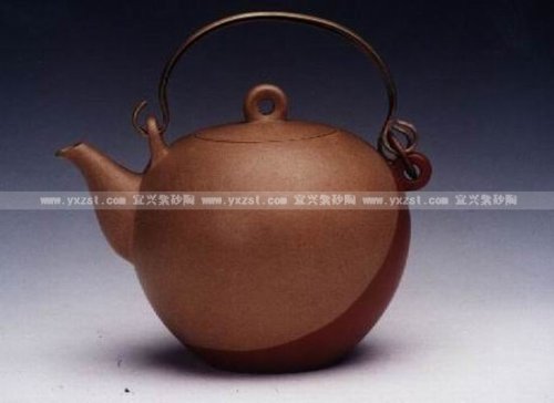 张红华紫砂壶 影月壶 