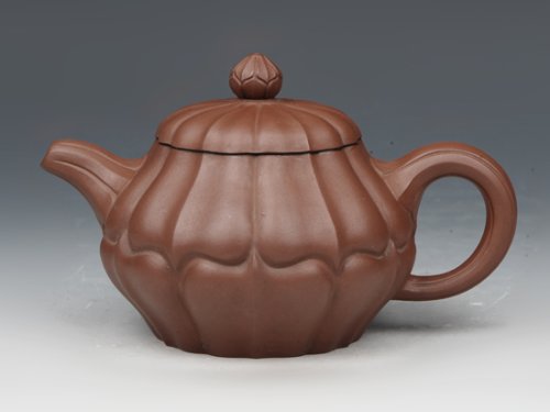 董建忠紫砂壶 合菱 